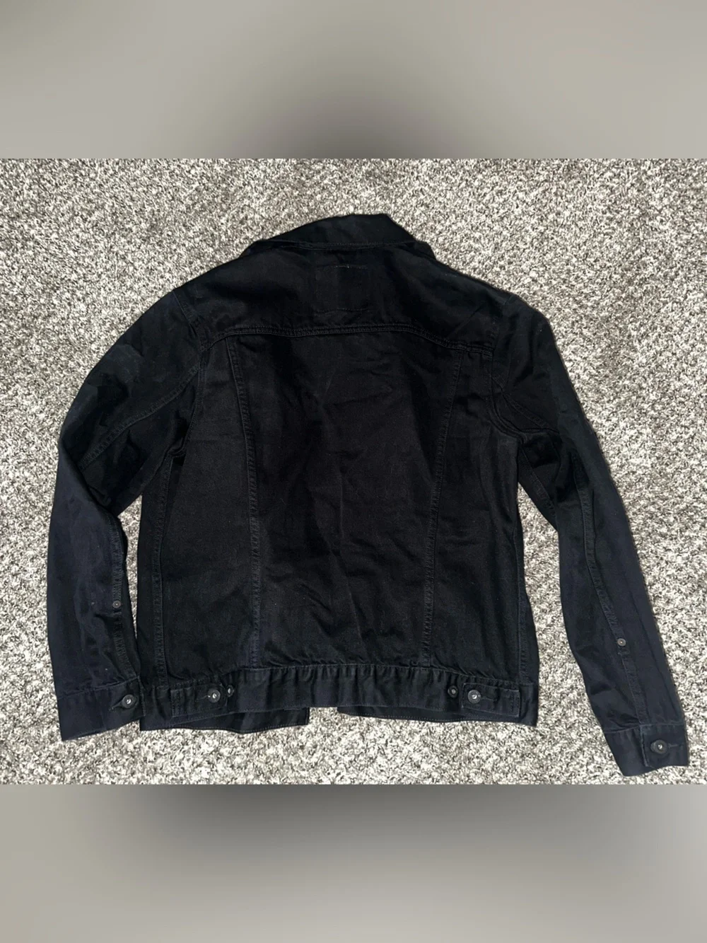 Levi's Black Denim Trucker Jacket